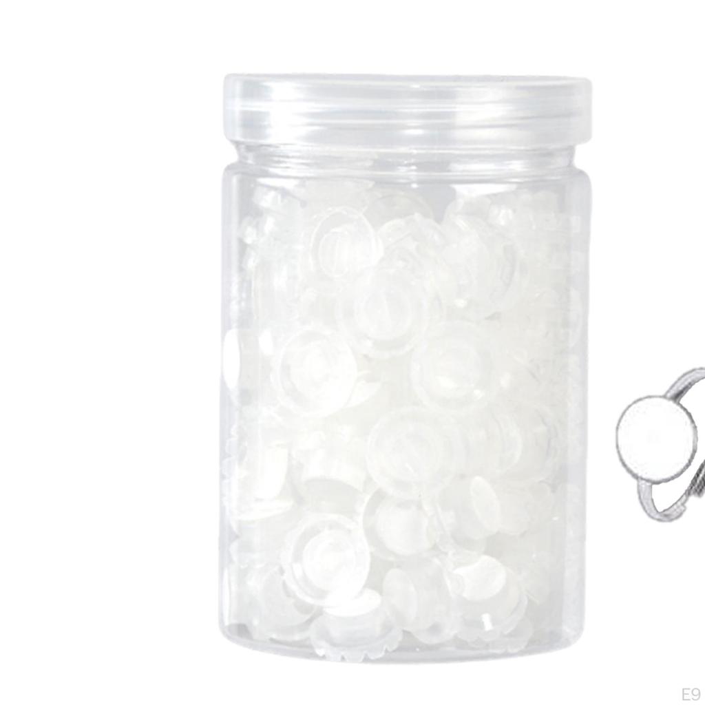 Glue Cups Lash Holder Compact Sturdy Extension Supplies for Eyelash Grafting Practice