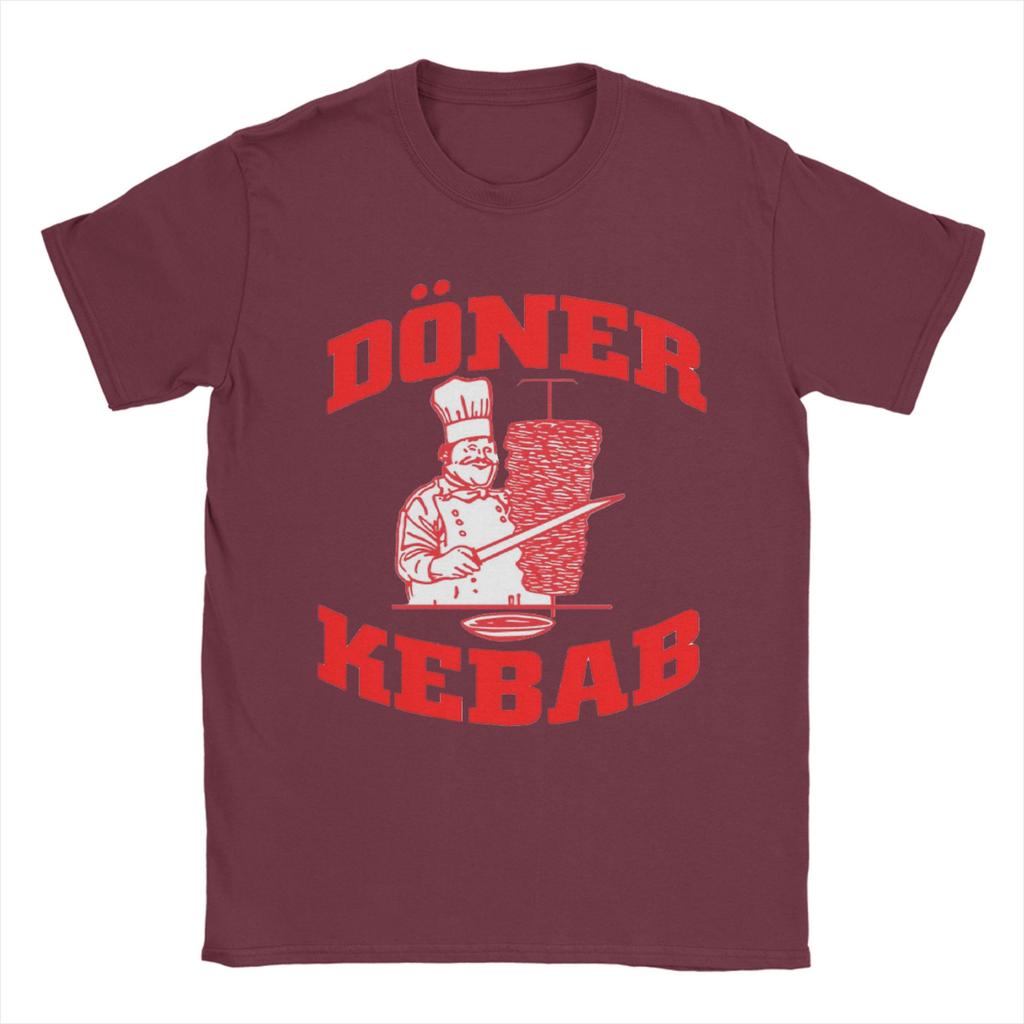 Hipster oner Kebab Turkish Kebab TShirts for Unisex O Neck Pure Cotton T Shirt Short Sleeve Tee Shirt Birthday Present Clothing