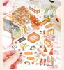 Miniature Scene Collection: 3D High-Value Landscaping Cottage Stickers