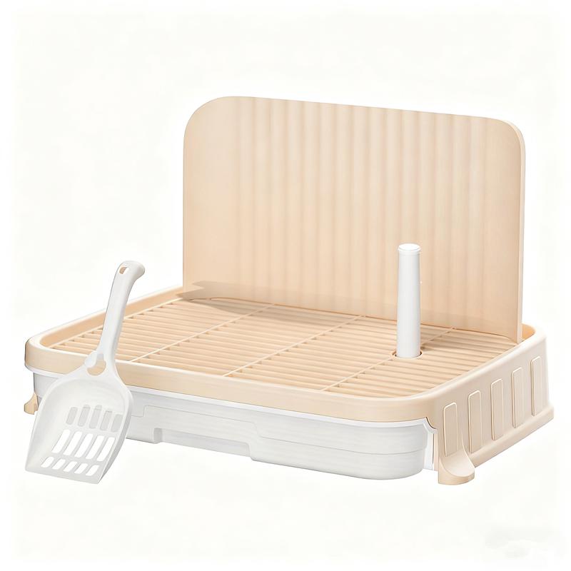 Dog Potty Dog-Specific Pee Tray Anti-Stepping Waste Sand Box for Small Dogs/Puppies Teddy Drawer-Style Poop Tray Pet Supplies