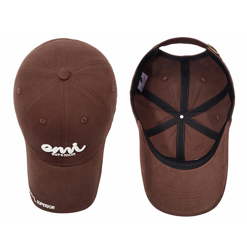 Baseballkappe mit großem Kopfumfang und Stickerei, Bequeme Kappe