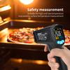 Digital Infrared Thermometer Non-contact Laser Thermometer Handheld High-precision Infrared Thermometer Imager LCD Light Alarms