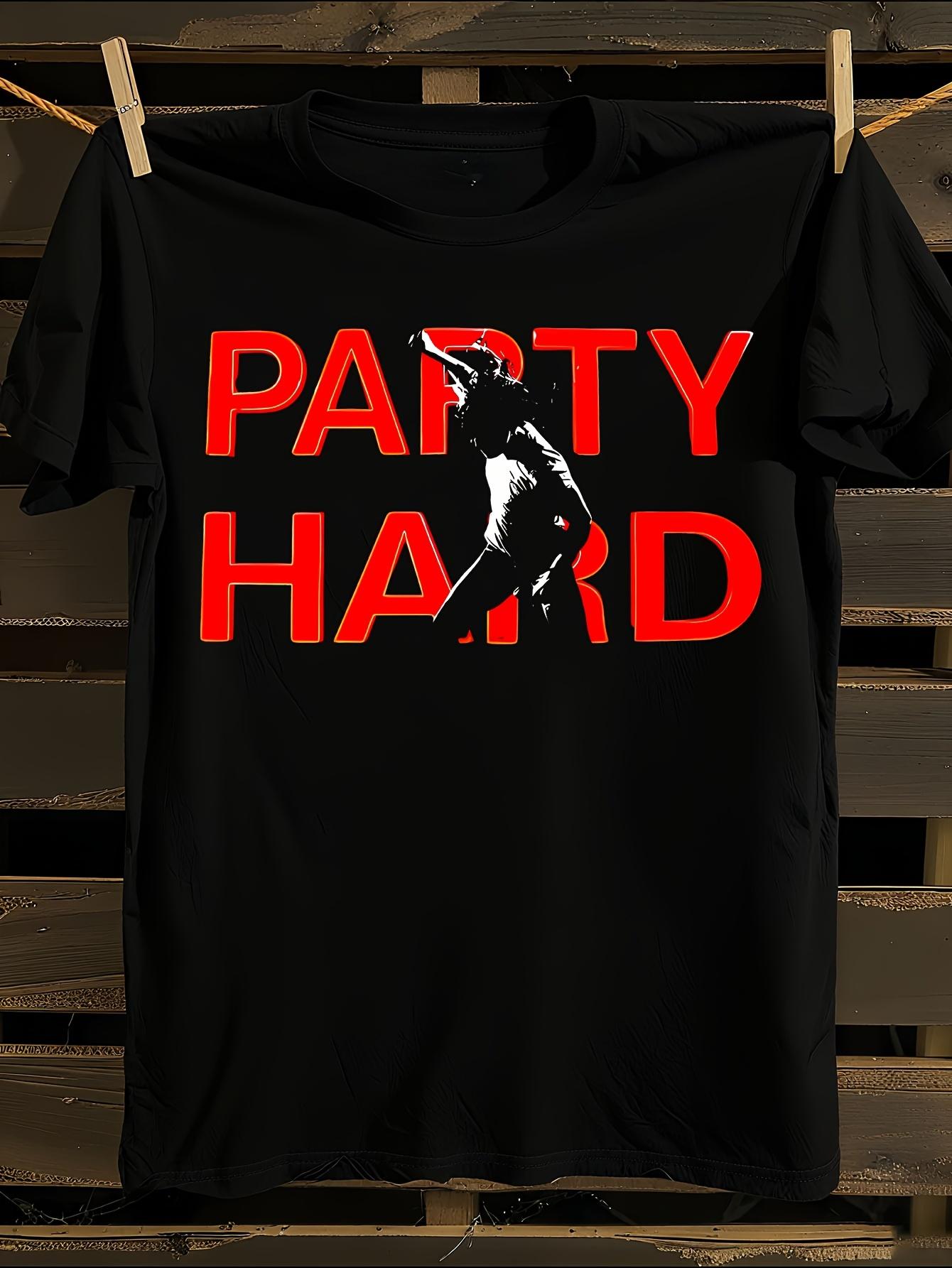 Andrew Wk Part Hard Graphic T-shirt L