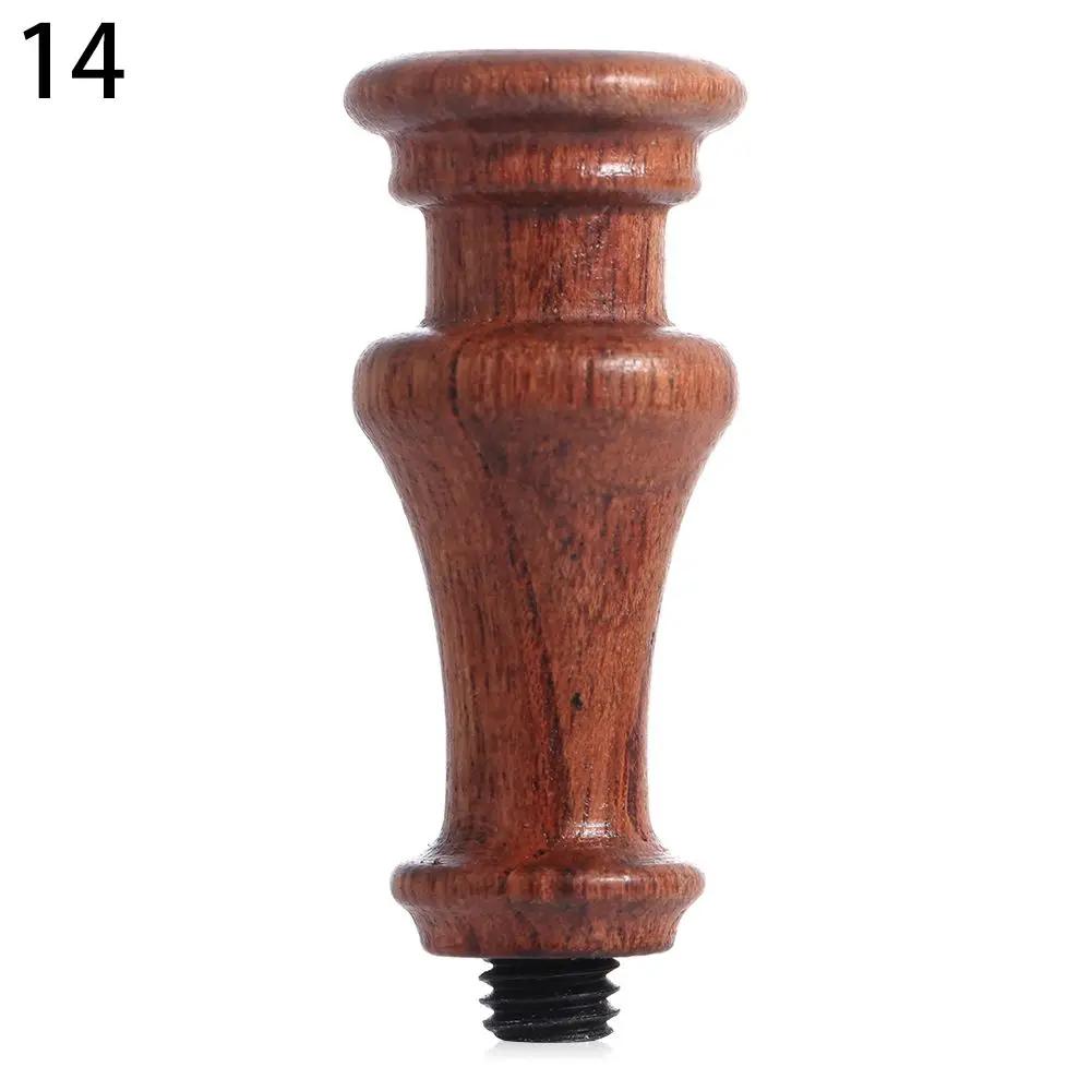 1Pc Wood Handle Wax Seal Stamp Accessories Portable Mini Diy Seal Tool Retro Wood Color Just Handles Post Gifts Decorative