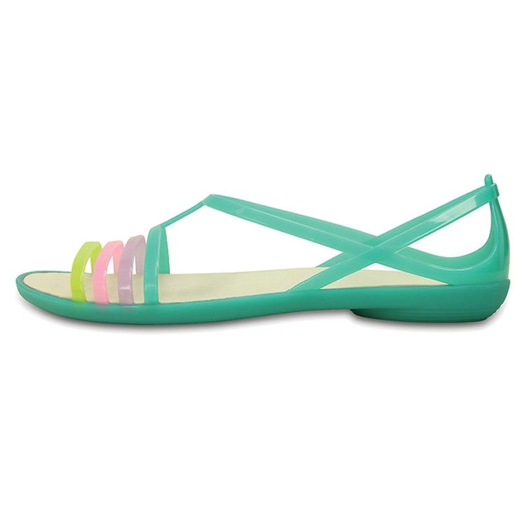 

Crocs Isabella Lightweight Waterproof Casual Open-Toe Sandals Women Sandals Island-Green 202465-376 39-40