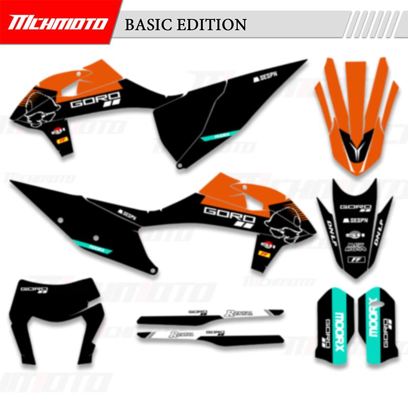 MCHMFG For KTM 125 250 350 450 500 SX SXF EXC XC XCW SIX DAYS SIXDAYS Graphics Decals Stickers 04