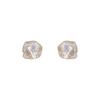 S925 Silver Needle Camellia Light Luxury Trendy Cold Style Earrings for Women