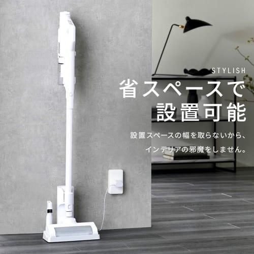 [Lightweight Type] IRIS OHYAMA Vacuum Cleaner Cordless Cyclone Stick Cleaner Lightweight Self-propelled Charging Just Place It Handy Living Alone SCD-