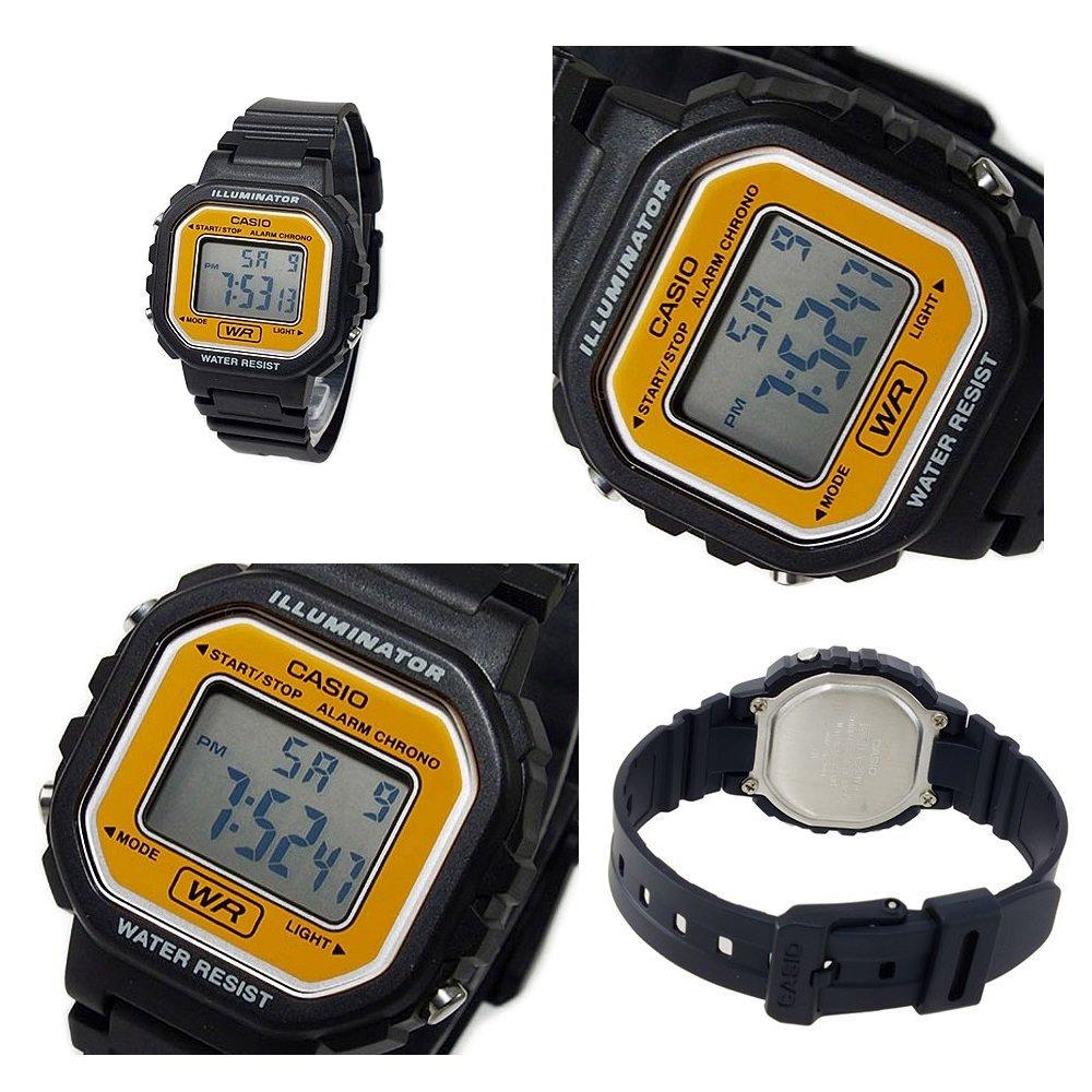CASIO Illuminator Стандартные цифровые часы с пластиковым ремешком для женщин (LA-20WH-1B LA-20WH-4A LA-20WH-9...