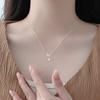 New Butterfly Necklace, Women's Inlaid Pendant Necklace, Women's Light Luxury, Niche, High-end Collarbone Chain