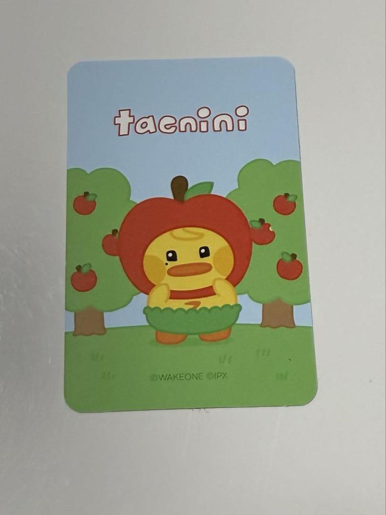 [USED] Zerobaseone Zb1 Zebewan Zeroni Fruit Tennisi Trading Card