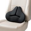 BONFORM Reprieve Lumbar Support 430 x 330 x Cushion, Size 100mm, Color Black, 5617-72BK