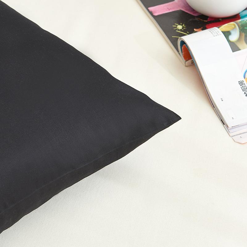 Pure Cotton Pillowcase High-Quality Envelope Pillowcover Solid Color Bedding Pillow Case 40x60 50x90 Sleep Pillow Cover
