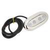 Marine Underwater LED Light DC 12V‑24V IP68 Waterproof Universal Fit for Boat Yacht Waterside Blue Light 4W