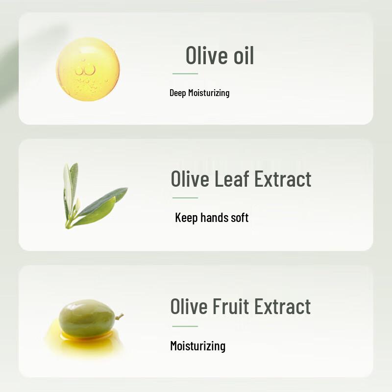 A'Gensn Olive Oil Moisturizing Hand Cream (3-Pack)