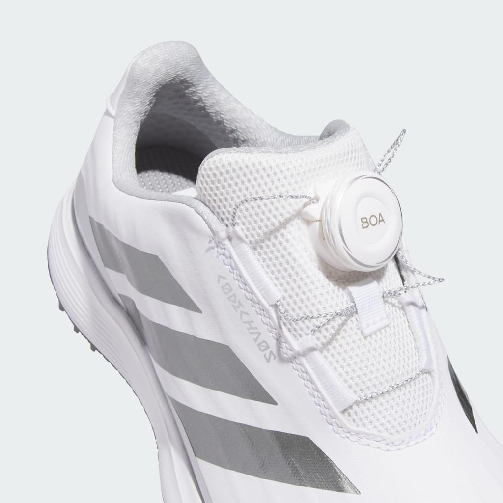 adidas JUNIOR CODECHAOS BOA SPIKELESS GOLF KI5747 Kids' Performance Sports Shoes Cloud White / Iron Metallic / Silver Metallic