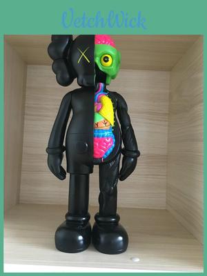 Kaws Companion Flayed Otwarty Rozkrojony Bff 8" Figurka Akcji z PVC Ozdoba Stan USA Nowy