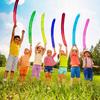 Long Latex Balloons with Pump Flying Screaming Rocket Balloons Colorful