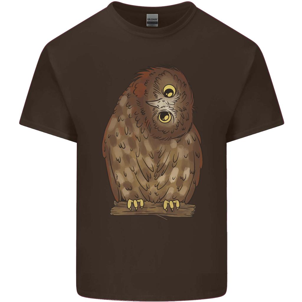 A Funny Owl Unisexs Light Cotton TShirt