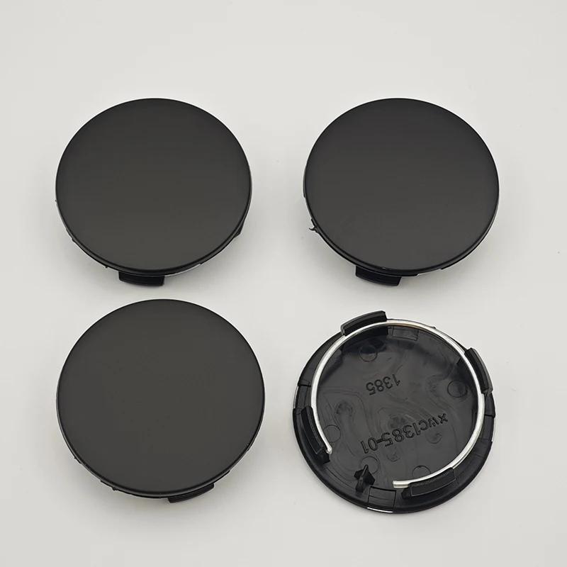 Samolepka na auto 2025 Nové Tesla 4ks ABS 56mm Kryty odznaků Tesla Model 3 Model Y Krytky nábojů Středové krytky kol pro Tesla Model Y X S 202