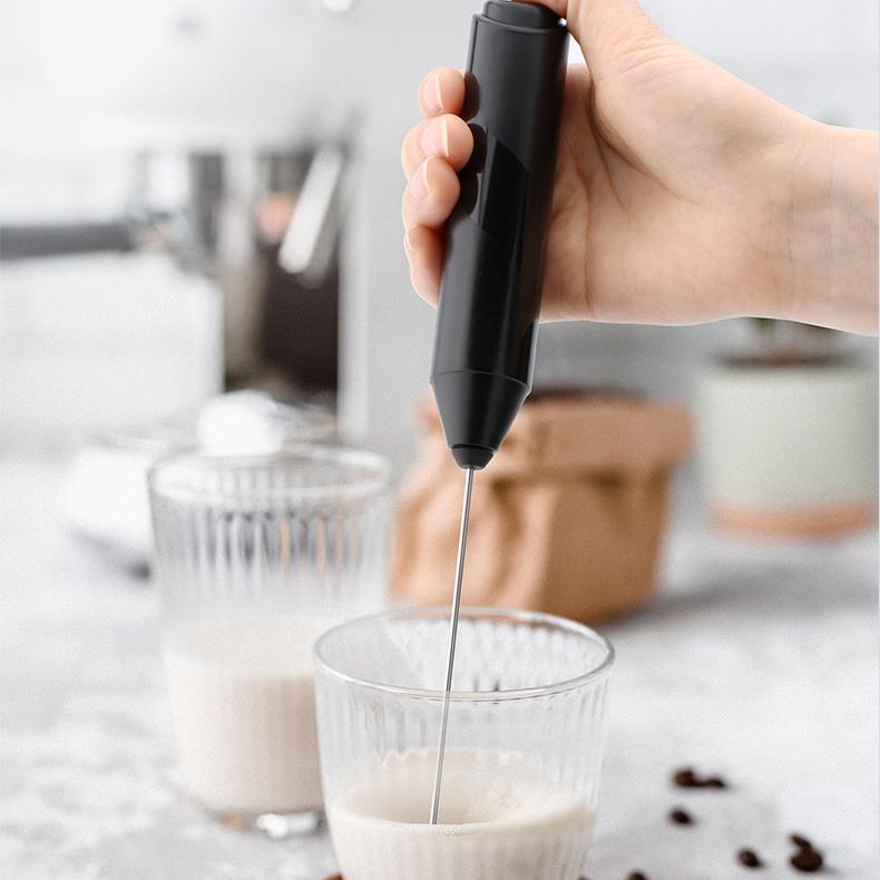 Portable Mini Electric Milk Frother Foamer Coffee Foam Egg Beater Cappuccino Stirrer Food Blender Kitchen with Stand Whisk Tools