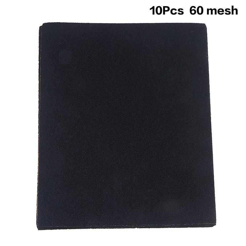 10Pcs Sandpaper 60-2000 Wet And Dry Dual-Use Car Wood Grinding And Polishing Resistant Silicon Carbide Water Sandpaper