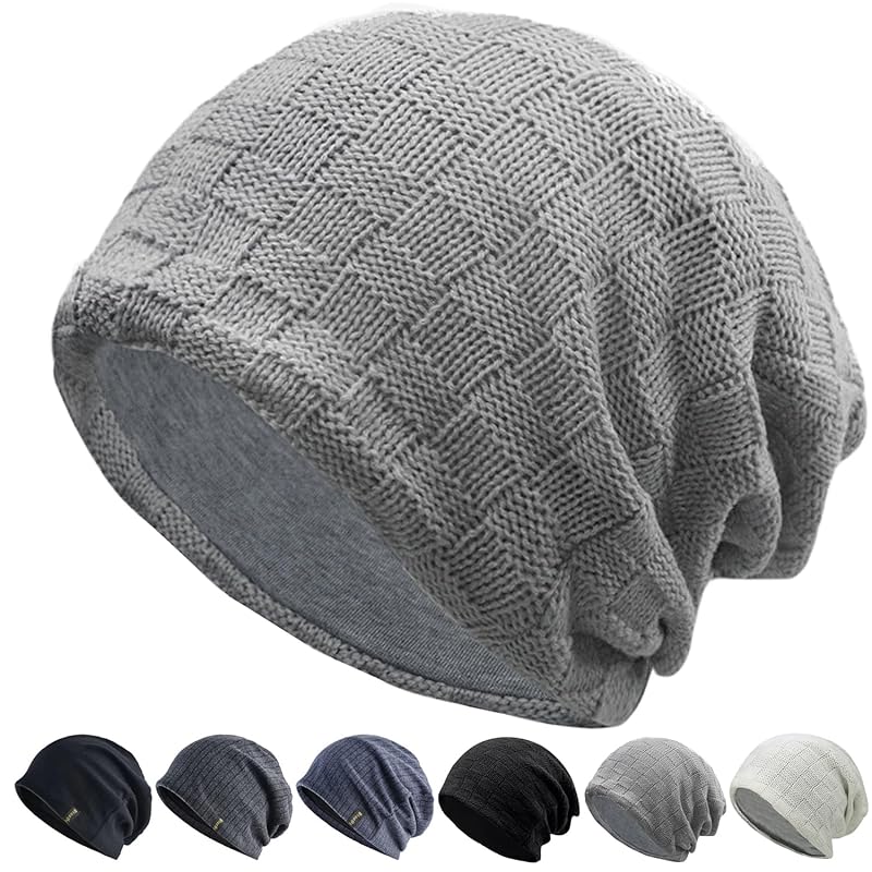 

[Bafup] knit hat men s autumn winter Cold protection, enhanced heat retention, cotton, anti-static, Stress-free and skin-friendly warm hat knit cap