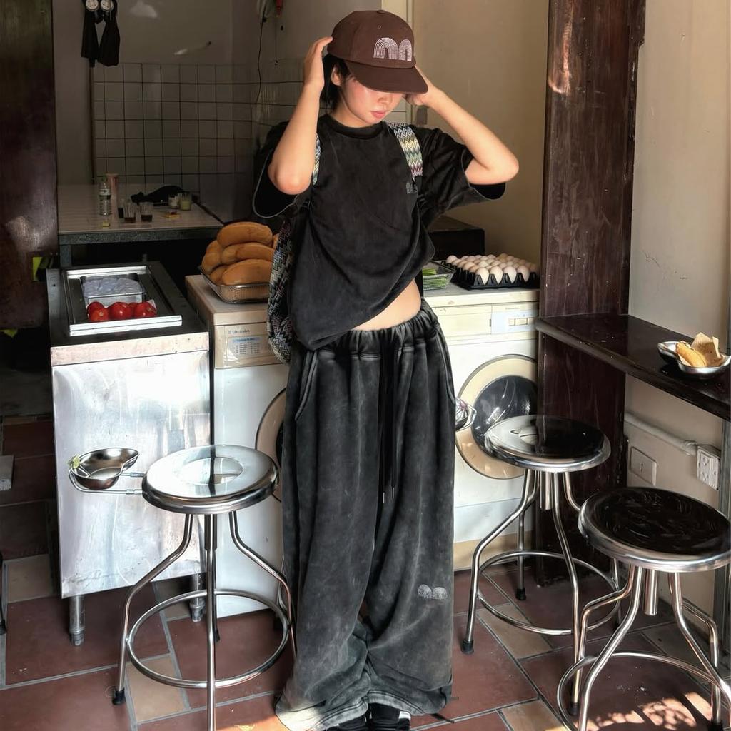 NOT NEW Basic Nn Sweatpants Washed Black