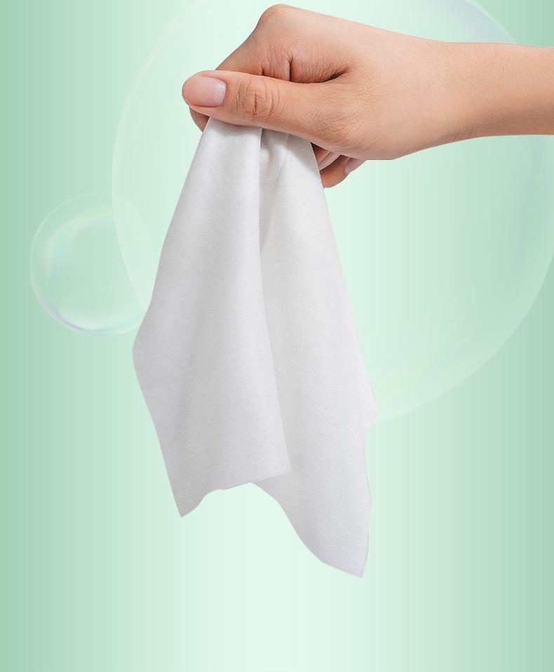 Lingettes Nettoyantes Désincrustantes Parfum Thé Vert - Pack Portable