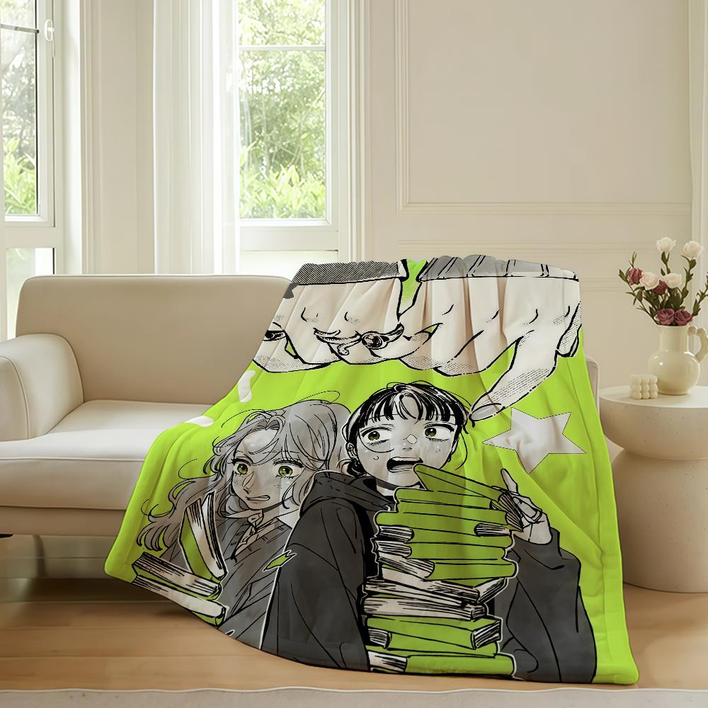 Anime Aya O Oosawa K Koga M Mitsuki Blanket For Sofa Office Bed Plane Travel Sleep Read Relax Camping Soft And Warm