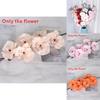 Artificial Phalaenopsis Aphrodite Wedding Path Flowers With Silk Material For Event And Home Decor