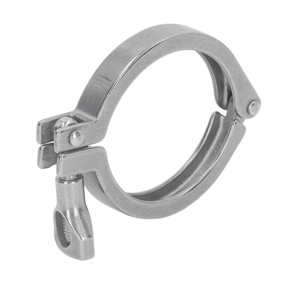 Hygienická svorka 304 nerezová ocel upevňovací svorka na vodovodní potrubí jednopinová vysoce zatížitelná trubková spona s