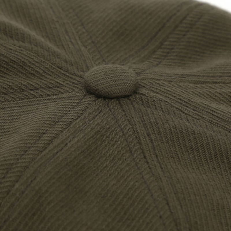 UNDERCONTROL studio BREAD BERET / BIO H TWILL / D CHOCO