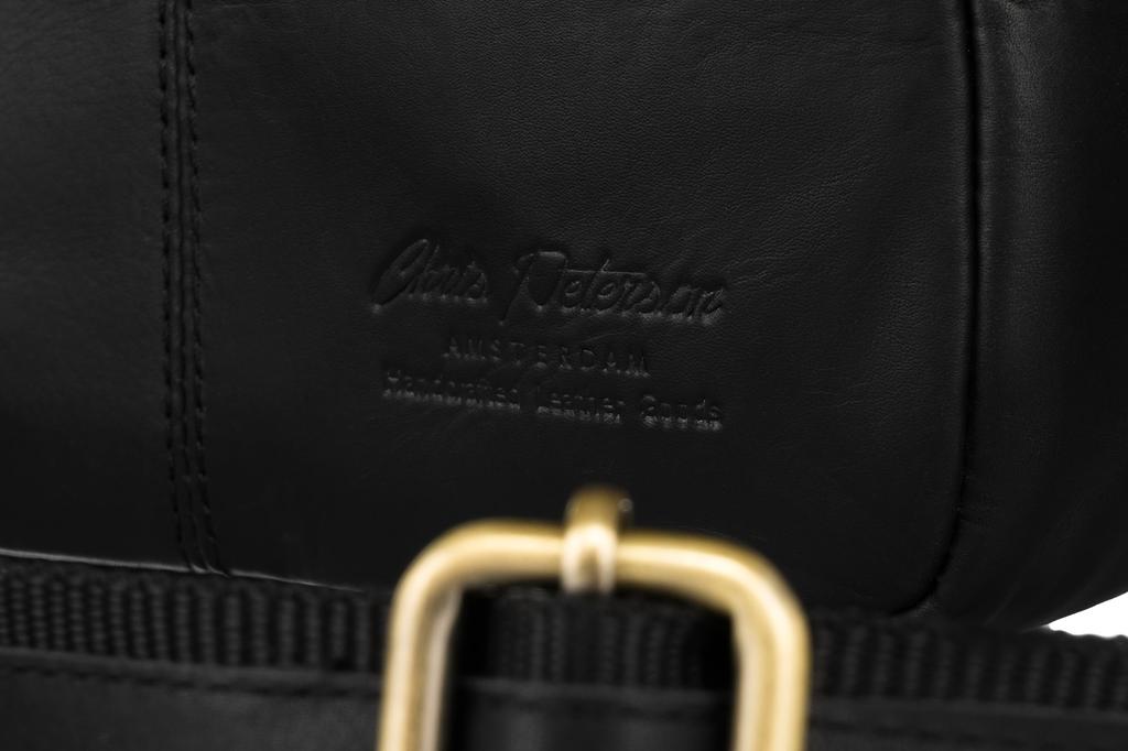 PTN 720-OPU-4741 Black Leather Bag