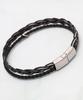Blancier Tenèvre Bm268B1299 Wire Layered Cowhide Bracelet