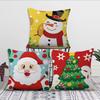 Christmas Nutcracker Cushion Cover Best Home Office Coffee Pillow Sofa Printing Decoration Room Shop Car Nordic Simplicity Hit