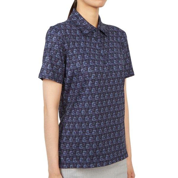 Galleria G forGe Pore Golfwear Women S Collar ShorT Sleeve T ShirT G4lS23k563 TwlT
