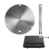 Stainless Steel Induction Plate Efficient Heat Distributor Plate Heat Diffuser Plate Suitable for Electric Cooktops