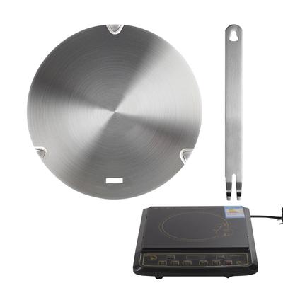 Piastra di Trasferimento Calore Essenziale per la Cucina Piastra Adattatore in Acciaio Inossidabile Diffusore di Calore per Piani Cottura a Induzione ed Elettrici