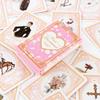 Rose Lenormand Tarot Card 36 Romantic Pink Cards for Party Games