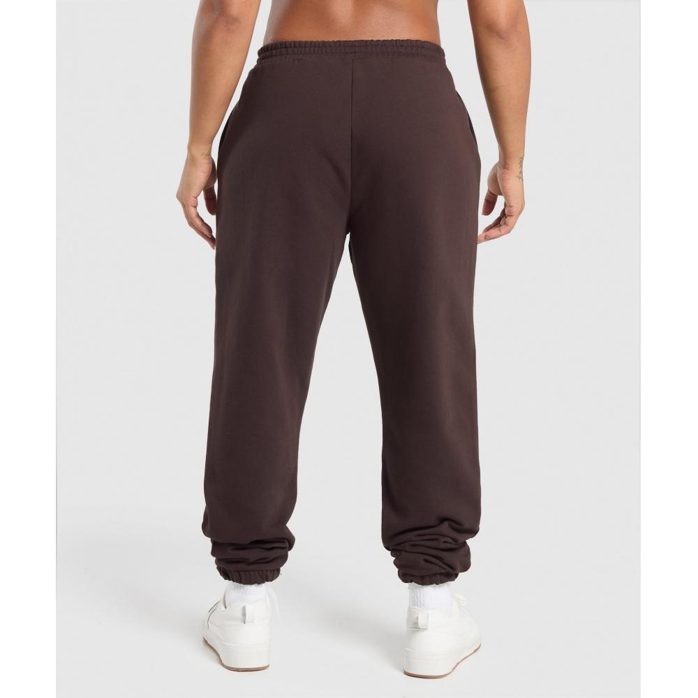 Gymshark Lifting Club Oversized Joggers Heritage Brown B2b2o Ncnz