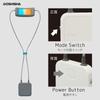 Doshisha Tempo LOOP Cool & Hot Device, Dual Power Source (Rechargeable/USB), Misty Gray