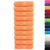 VidaXL Premium Washcloths SOLUND 10 Pieces Orange 30 X 30 Cm 600 G/m² 137373