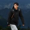 Li Ning Outdoor CF Suo Wan Long Jia Veste Casual à Capuche Ample Coupe-Vent Chaude Résistante à l'Eau Unisexe AEMV059-3
