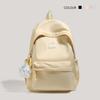 Schoolbag New Niche Schoolbag Junior High School Girls Large Capacity Japanese Simple Fashion Versatile College Student Backpack Lightweight
