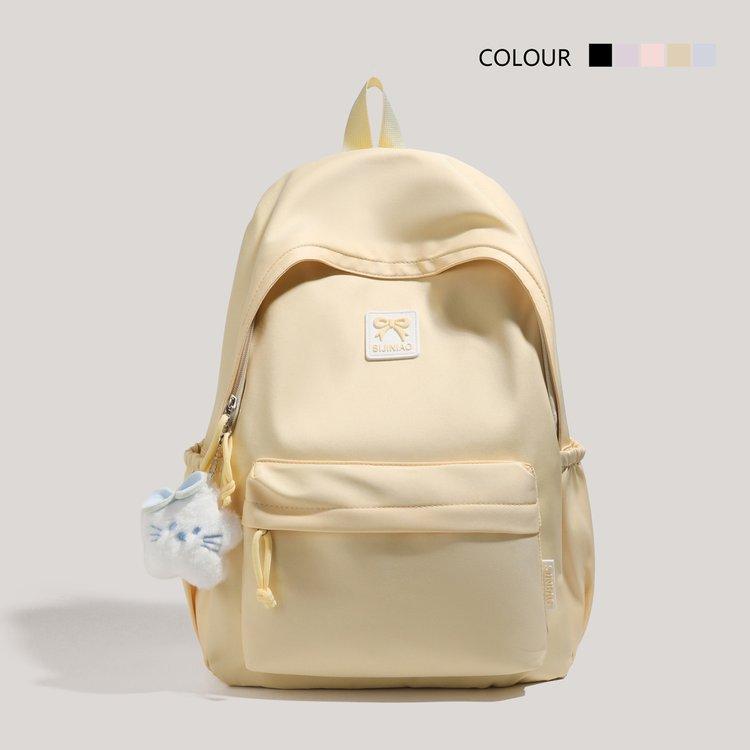 Schoolbag New Niche Schoolbag Junior High School Girls Large Capacity Japanese Simple Fashion Versatile College Student Backpack Lightweight