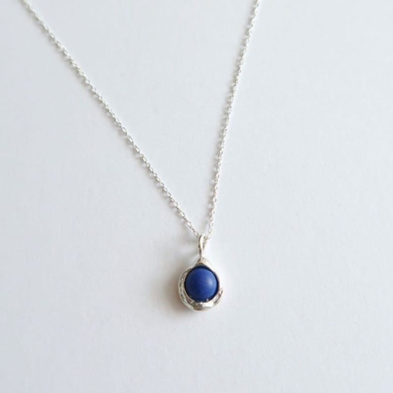 

DOL Silver 925 Coral necklace [DOL sea 04] Blue