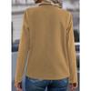 Women S Plus Size Double Breasted Long Sleeve Blazer Coat Solid Color