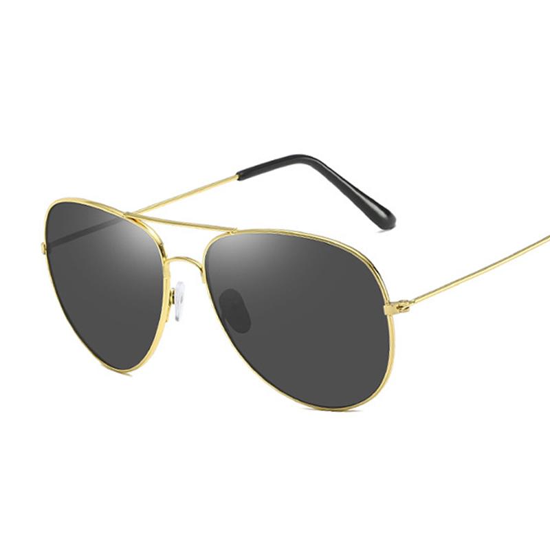 Classic Pilot Sunglasses Woman Fashion Brand Designer Sun Glasses Male Mans Colorful Mirror Aviation Metal Frame Driving