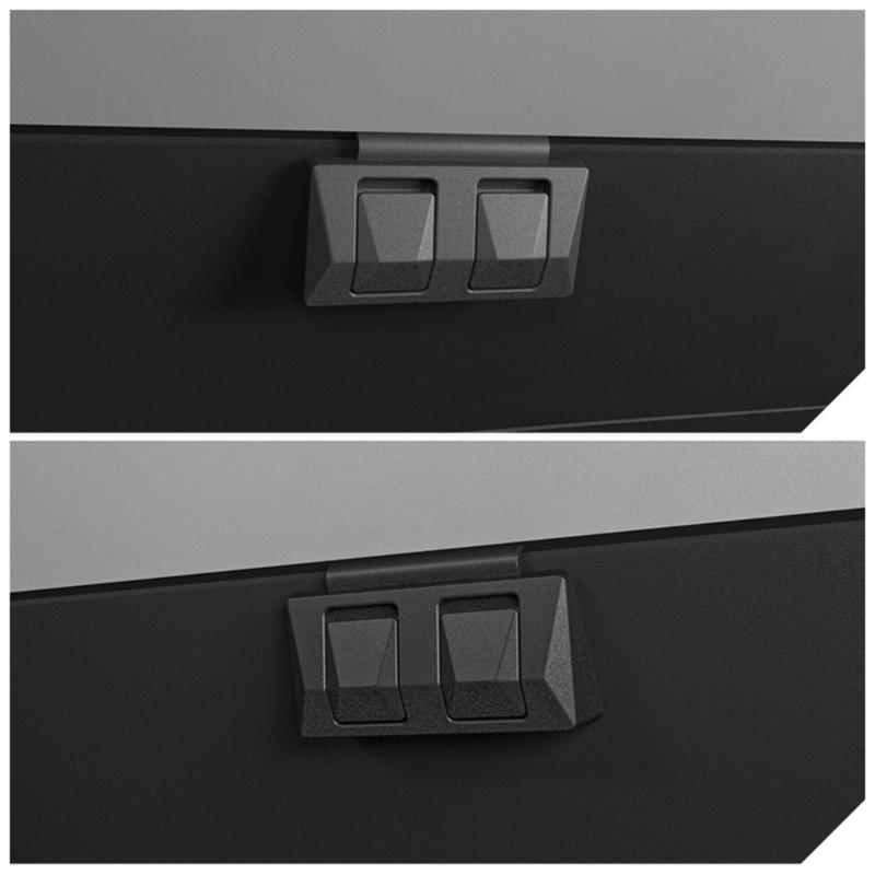 Invisible Glovebox Storage Hooks ABS Glovebox Lid Hook Hanger Seamless Integration Car Interior Organizer